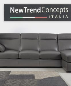 SOFA DA BÒ NEW TREND CONCEPTS BACKGAMMON CHỮ L
