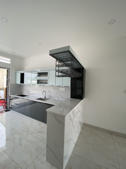 Tủ bếp inox cánh kính - 29