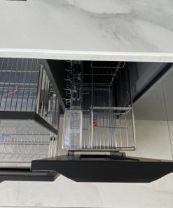 Tủ bếp inox cánh kính - 66 Tủ bếp inox cánh kính - 65