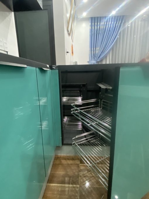 TỦ BẾP INOX CÁNH KÍNH TỦ DƯỚI - 15