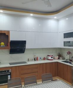 TỦ BẾP INOX CÁNH KÍNH TỦ TRÊN