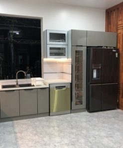 TỦ BẾP INOX CÁNH KÍNH TỦ TRÊN - 37