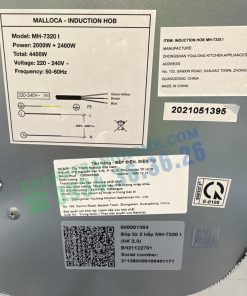 Bếp từ âm Malloca MH-7320 I - 74 Bếp từ âm Malloca MH-7320 I - 73