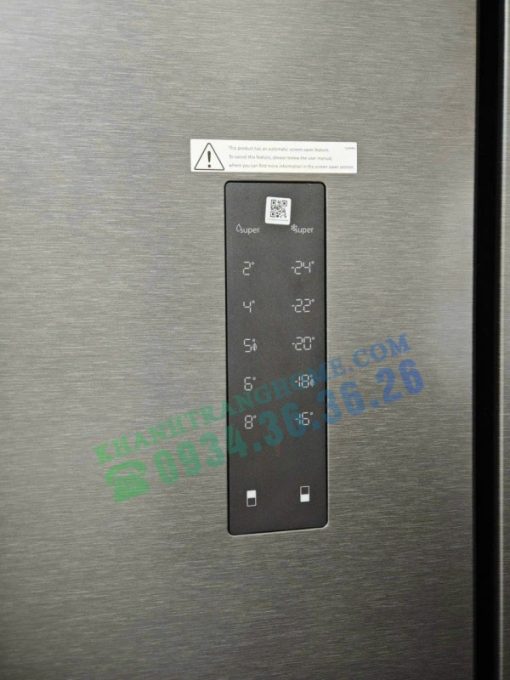 Tủ lạnh Side By Side KAFF KF-BCD620DI - 41