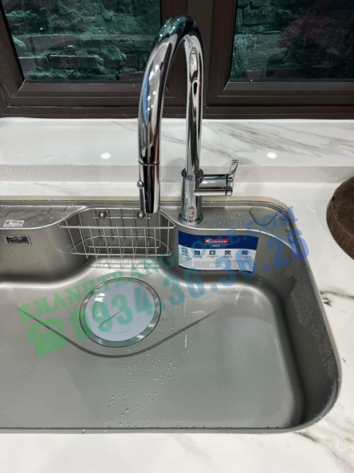 CHẬU RỬA BÁT CHỐNG XƯỚC PHONG CÁCH KONOX TARI 9051SR FULL - 23