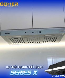 Máy hút mùi âm tủ Kocher Tubo SerieS X Model X350N - 31