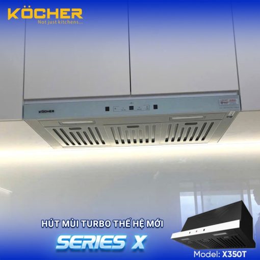 Máy hút mùi âm tủ Kocher Tubo SerieS X Model X350D - 7