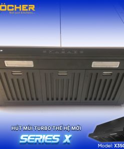 Máy hút mùi âm tủ Kocher Tubo SerieS X Model X350D - 34 Máy hút mùi âm tủ Kocher Tubo SerieS X Model X350D - 33