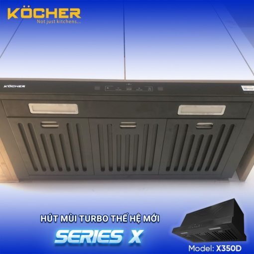 Máy hút mùi âm tủ Kocher Tubo SerieS X Model X350D - 9