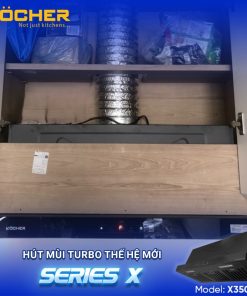 Máy hút mùi âm tủ Kocher Tubo SerieS X Model X350N - 35