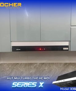 Máy hút mùi âm tủ Kocher Tubo SerieS X Model X350D - 38 Máy hút mùi âm tủ Kocher Tubo SerieS X Model X350D - 37