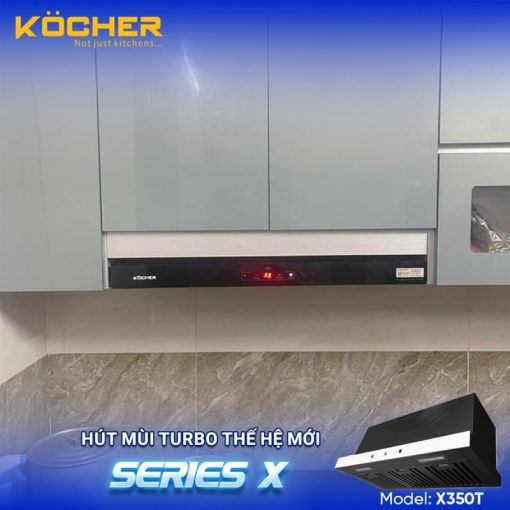 Máy hút mùi âm tủ Kocher Tubo SerieS X Model X350D - 13