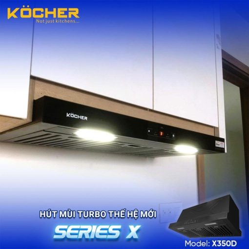 Máy hút mùi âm tủ Kocher Tubo SerieS X Model X350D - 15