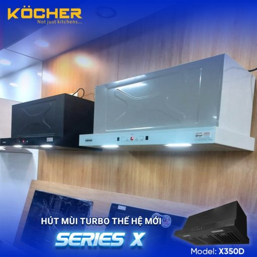 Máy hút mùi âm tủ Kocher Tubo SerieS X Model X350D - 19