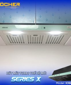 Máy hút mùi âm tủ Kocher Tubo SerieS X Model X350N - 45