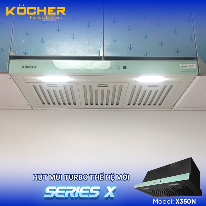 Máy hút mùi âm tủ Kocher Tubo SerieS X Model X350N - 66