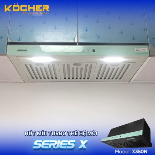 Máy hút mùi âm tủ Kocher Tubo SerieS X Model X350D - 21