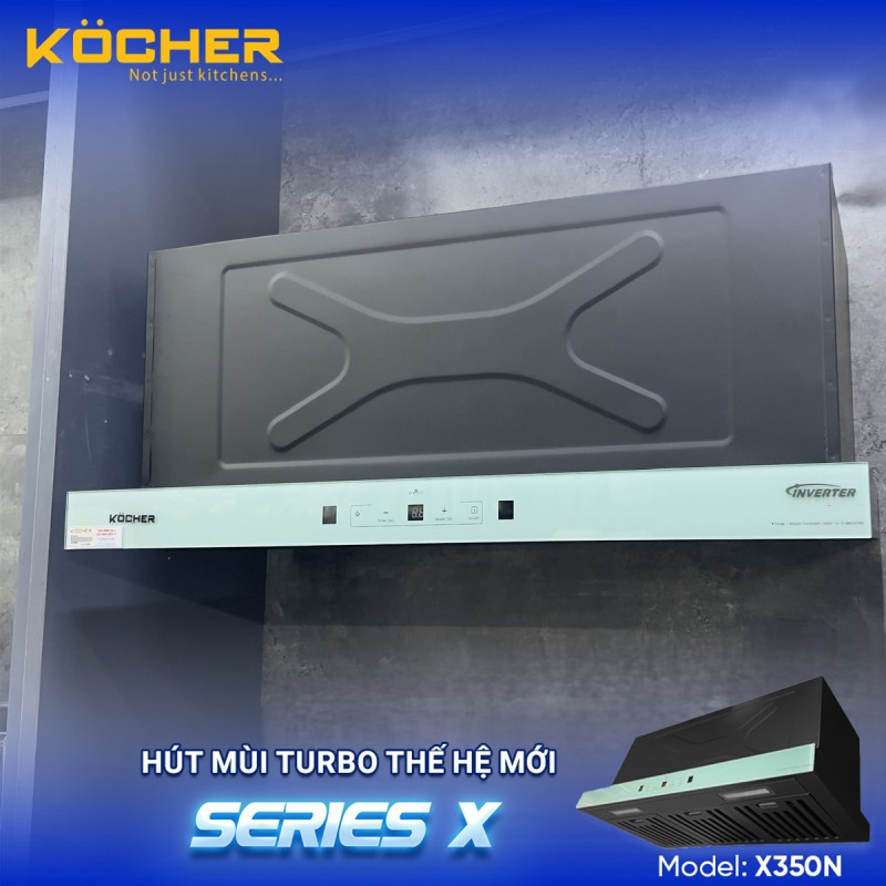 Máy hút mùi âm tủ Kocher Tubo SerieS X Model X350N - 68