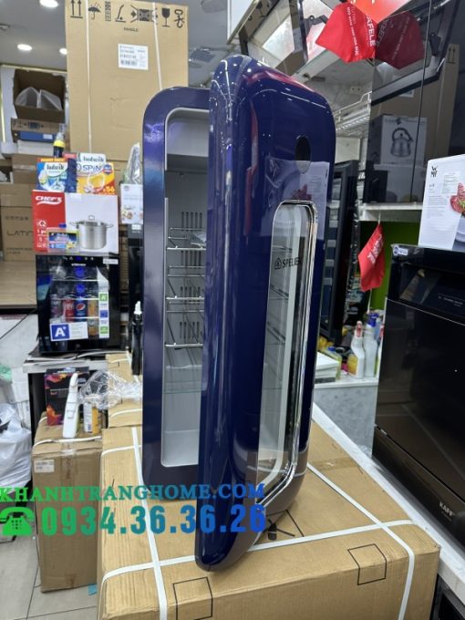 TỦ LÀM MÁT RƯỢU VANG SPELIER SP 12 WC MÀU BLUE DARK - 49