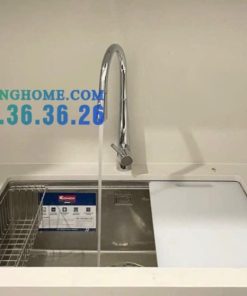 CHẬU RỬA BÁT CHỐNG XƯỚC PHONG CÁCH NHẬT KONOX TARI 7648SR - 30 CHẬU RỬA BÁT CHỐNG XƯỚC PHONG CÁCH NHẬT KONOX TARI 7648SR - 29