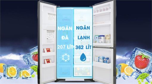 Tủ lạnh Hitachi Inverter 569 lít R-MY800GVGV0 (MIR) - 21