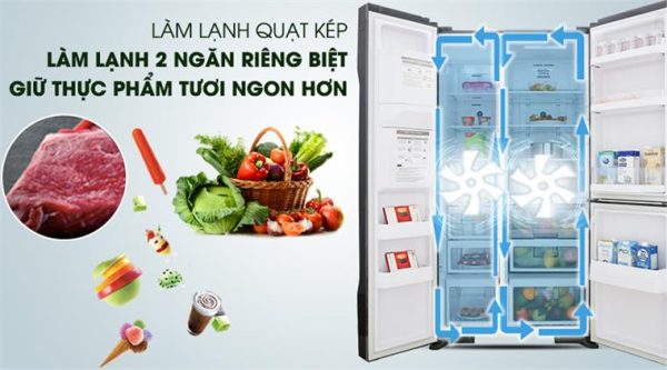Tủ lạnh Hitachi Inverter 569 lít R-MY800GVGV0 (MIR) - 19