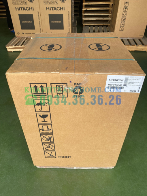 Máy rửa chén độc lập Hitachi HDF-F146VX - 43
