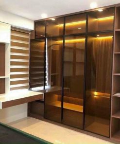 Tủ quần áo cánh kính khung nhôm - 42 Tủ quần áo cánh kính khung nhôm - 41