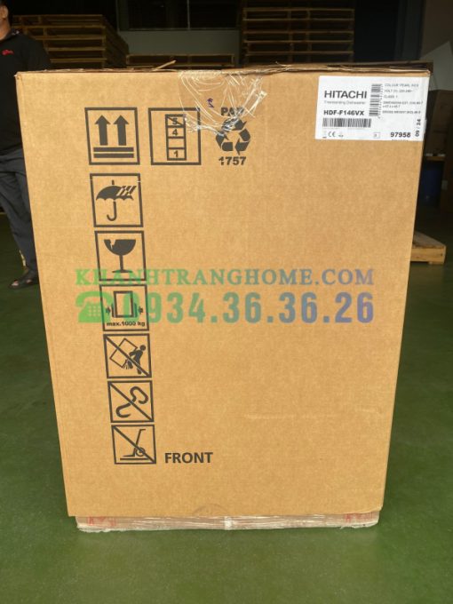 Máy rửa chén độc lập Hitachi HDF-F146VX - 21
