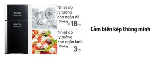Tủ Lạnh Hitachi Inverter 450 Lít R-FG560PGV8 GBK - 7