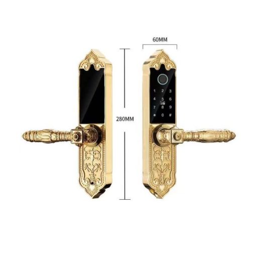 Khoá điện tử Đại Sảnh Hubert HB DS79 Gold Mini - 3