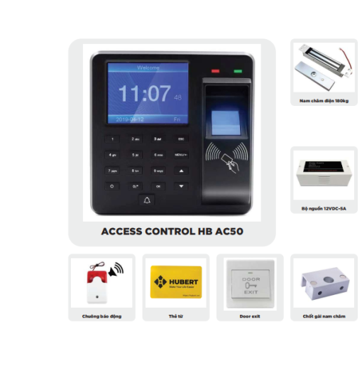 Hệ thống kiểm soát ra vào Hubert HB AC50 - 1