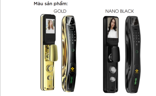 Khóa cửa vân tay Hubert HB CG27 Face ID - 7