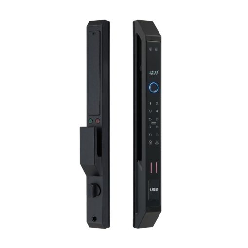 Khóa vân tay Hubert HB CNI7 EU Black App wifi Face ID - 1