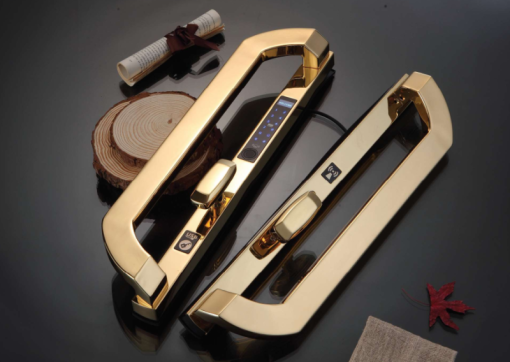 Khoá cửa nhôm HUBERT HB CNI8 EU GOLD 24K - 5