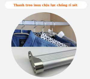 Tủ quần áo cánh kính khung nhôm - 25