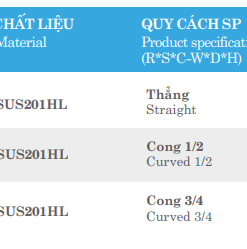 Bản lề mở 170° Euronox EH.170.3 - 5 Bản lề mở 170° Euronox EH.170.3