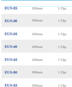 Ray âm giảm chấn có khóa cài Euronox EUS-60