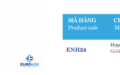 Tay núm Euronox ENH24