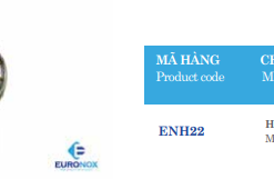 Tay núm Euronox ENH22 - 7 Tay núm Euronox ENH22