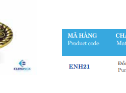 Tay núm Euronox ENH21 - 6 Tay núm Euronox ENH21