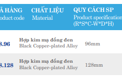 Tay nắm Euronox ENH18.128 - 7 Tay nắm Euronox ENH18.128