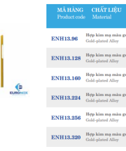 Tay nắm Euronox ENH13.256 - 8 Tay nắm Euronox ENH13.320