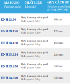 Tay nắm Euronox ENH13.256 - 10 Tay nắm Euronox ENH13.256 - 9