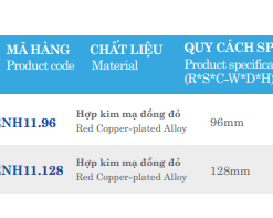 Tay nắm Euronox ENH11.96
