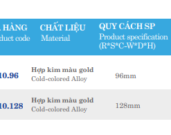 Tay nắm Euronox ENH10.96 - 10