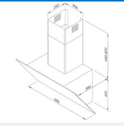 Máy hút mùi áp tường Ecalite EHD-700VB - 13 Máy hút mùi áp tường Ecalite EHD-700VB - 12