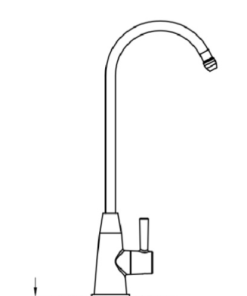 Vòi máy lọc nước Ecalite EH-HFW2 - 4 Vòi máy lọc nước Ecalite EH-HFW2