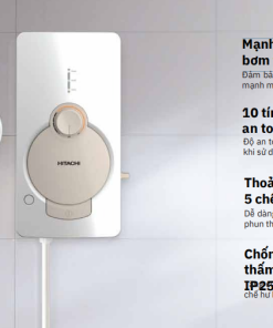 Máy nước nóng trực tiếp Hitachi HES-48GPY - 11