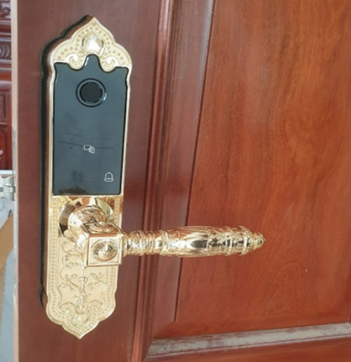 Khoá điện tử Đại Sảnh Hubert HB DS79 Gold Mini - 11